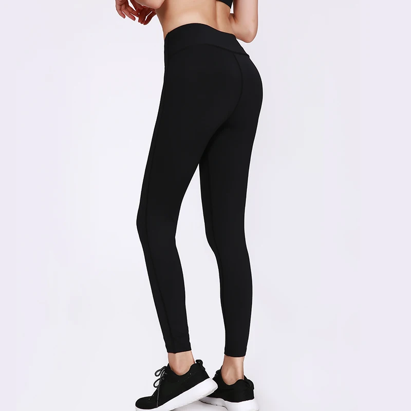 Женские Штаны Для Йоги эластичные спортивные Леггинсы для фитнеса облегающие