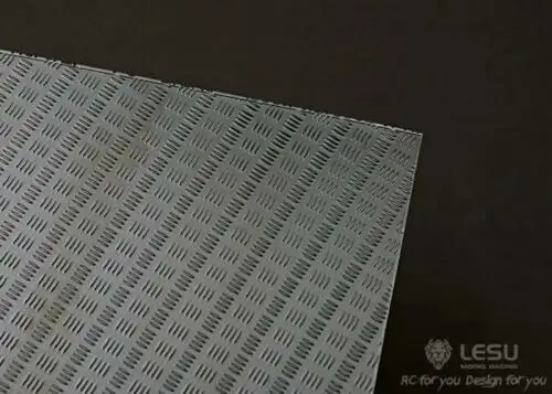 

US Stock LESU Stainless Steel Plate A Spare Part for 1/14 Tmy RC Tractor Truck Dumper Wheel Car Model