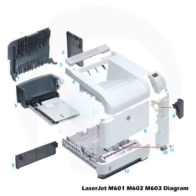 

Original For HP M601 M602 M603 HP601 HP602 HP603 Display Panel Controller Board Control Panel Assembly RM1-8289 RM1-8289-000CN