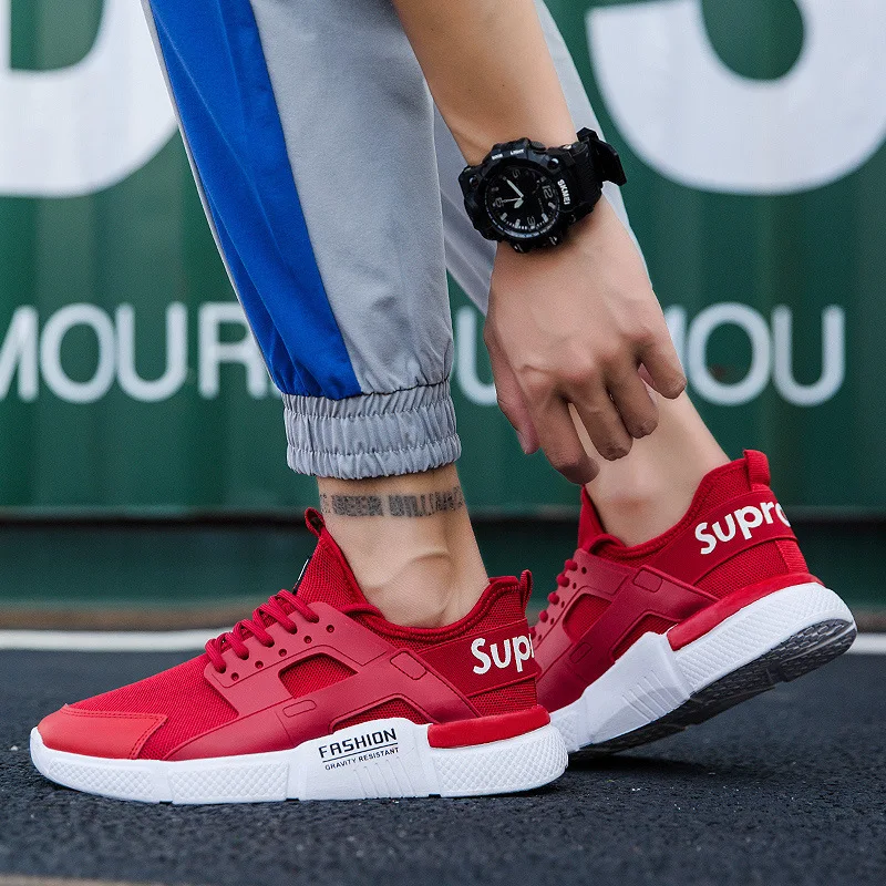 SONDR Мужская обувь летняя новая повседневная спортивная на плоской подошве белые