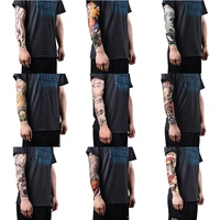 tatoos cool men women tattoo arm warmer skins proteive nylon stretchy fake temporary tattoo sleeves designs body arm stockings