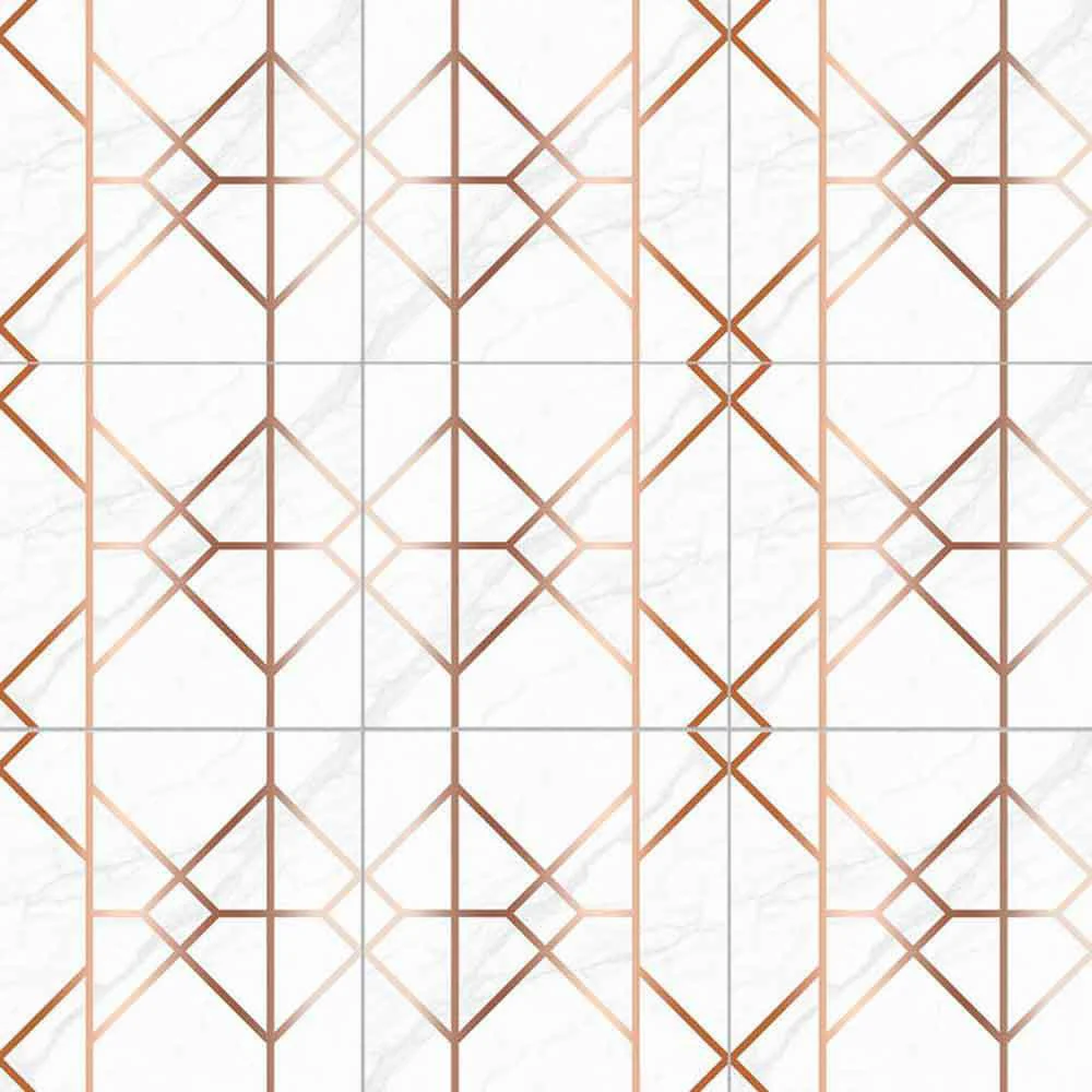 Металлическая текстура золотая линия геометрический узор плитка наклейки для