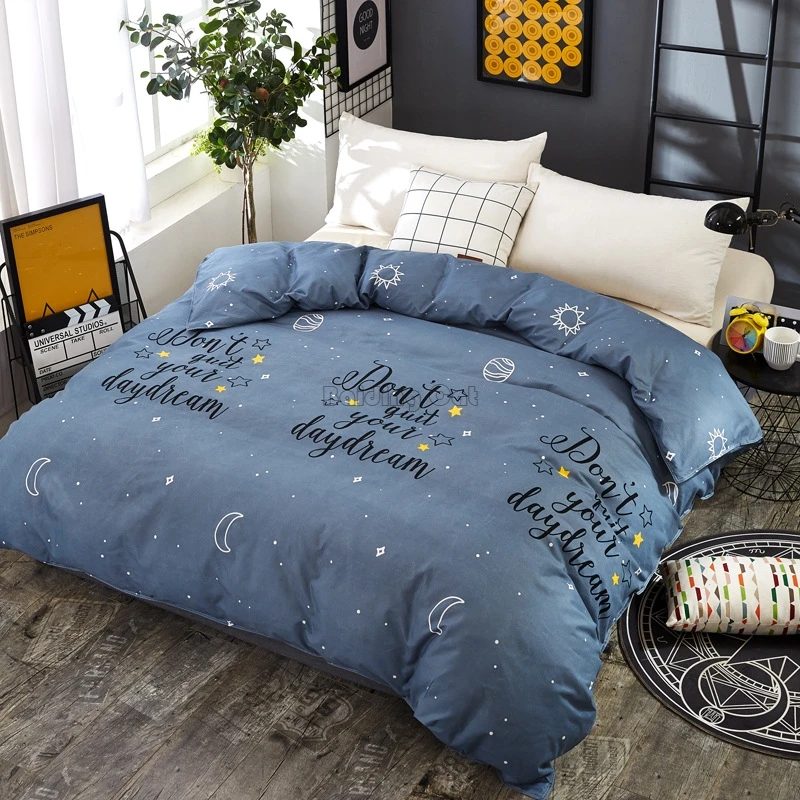 7 Moon Good Night пододеяльник 1 шт. полиэстер/хлопок для взрослых/детей пододеяльник Твин Полный Королева Король двойной один размер одеяла покрывала - Цвет: 7