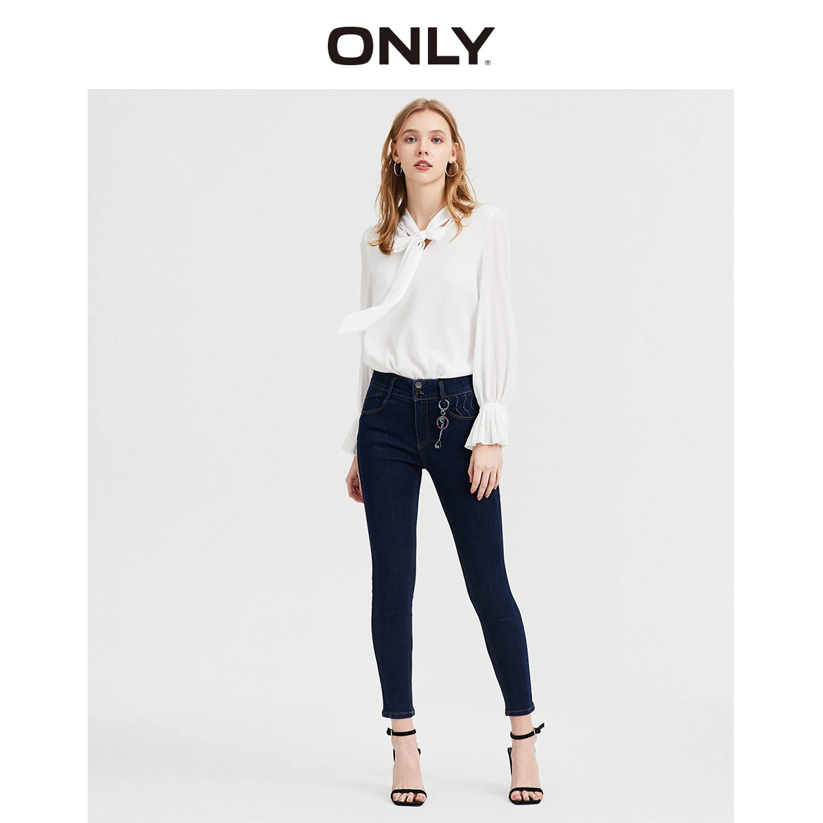 

ONLY Women's Slim Fit Crop Jeans | 120149654