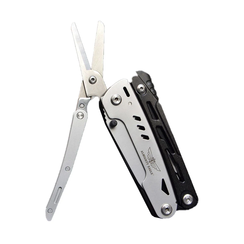 

Latest New Design 11IN1 MultiTool Pliers Folding Knife Scissor Used For Outdoor Camping Mountaining Adventure Fishing