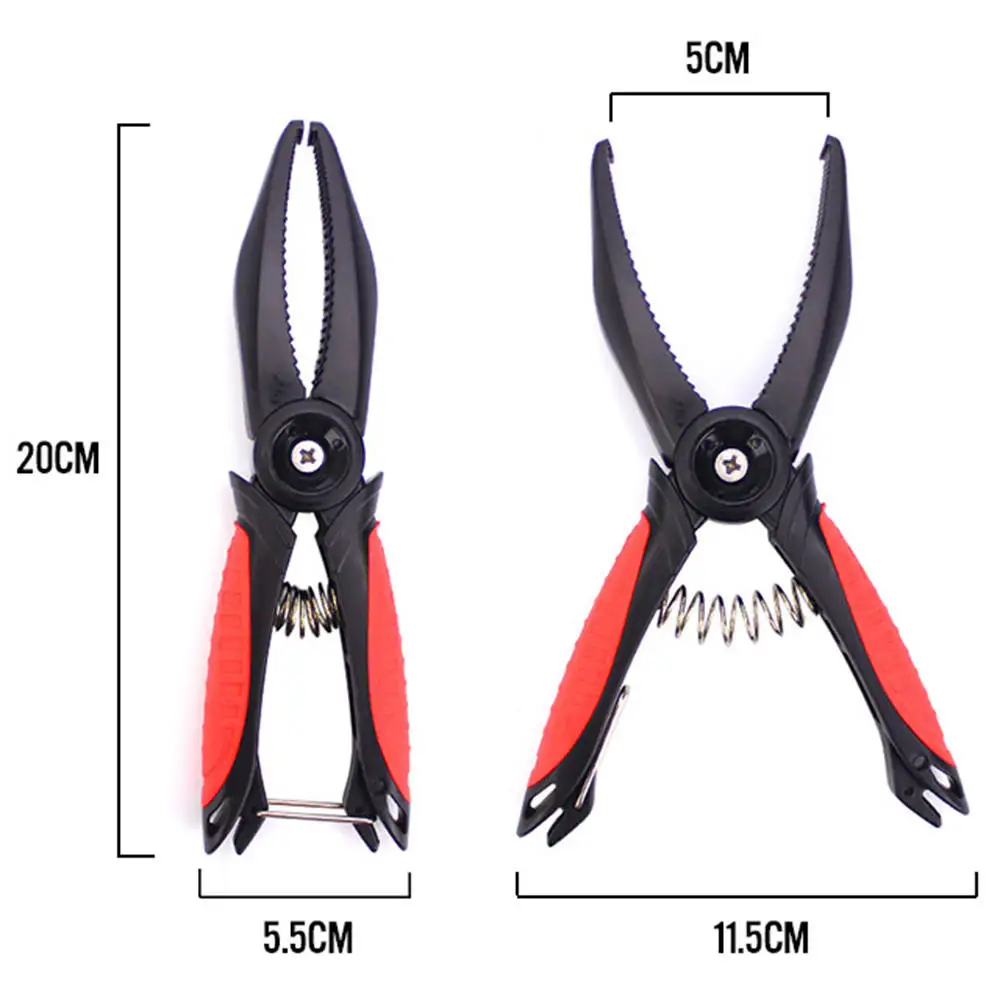 

Fish Plier Braid Scissor Opener tackle Control Fisherman Split Ring Angle Hook Remover Lure Bait Cutter Fly Line Wire Tool
