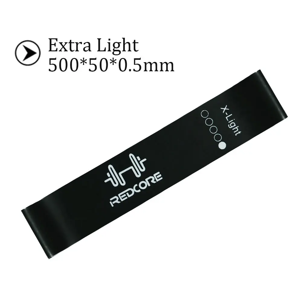 X-Light 5 уровневые Эспандеры для йоги, 15-45 фунтов, для фитнеса, пилатеса, кроссфита, тренировки, тянущаяся веревка, 0,35 мм-1,1 мм, резиновая петля для спортзала и тренировок - Цвет: X-Light