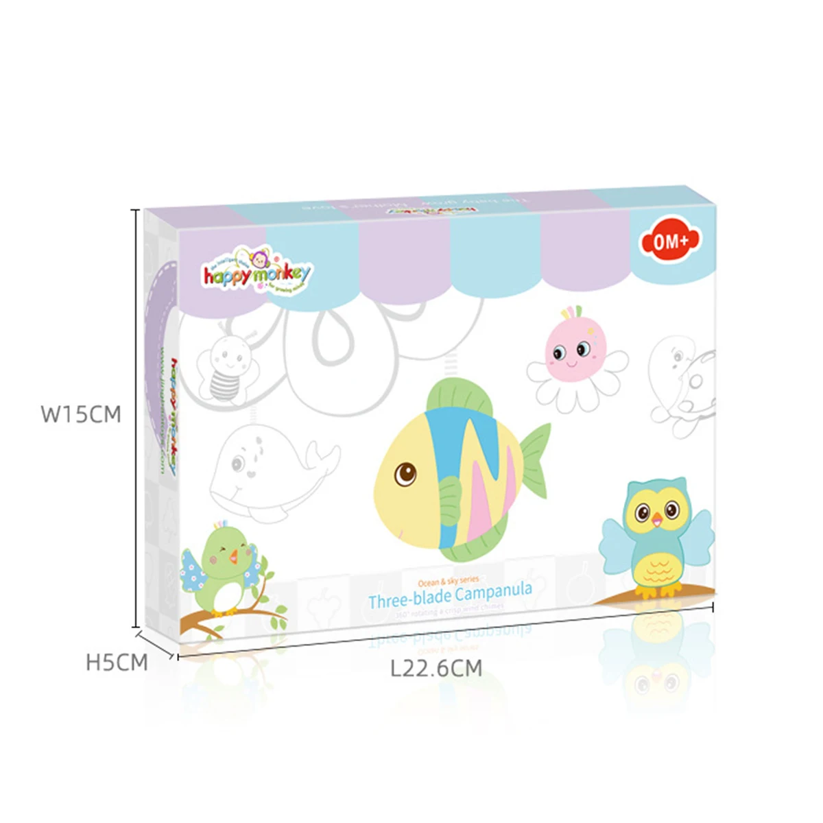 Новинка Милый Колокольчик для новорожденных игрушка Зверюшка колокольчик с