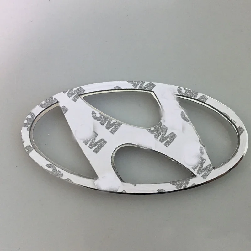 Черная карбоновая деталь логотип HYUNDAI для переднего и заднего багажника IX35 IX45 IX25