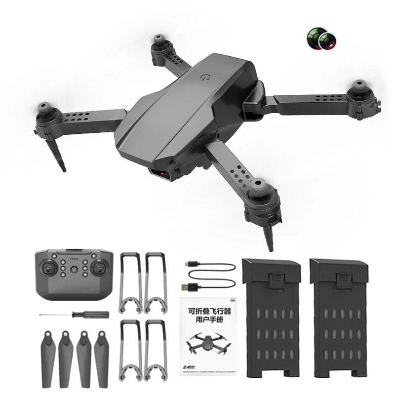 

Ultralight Compact & Foldable Pocket Drone Quadcopter Aircraft for 4K Video R66D