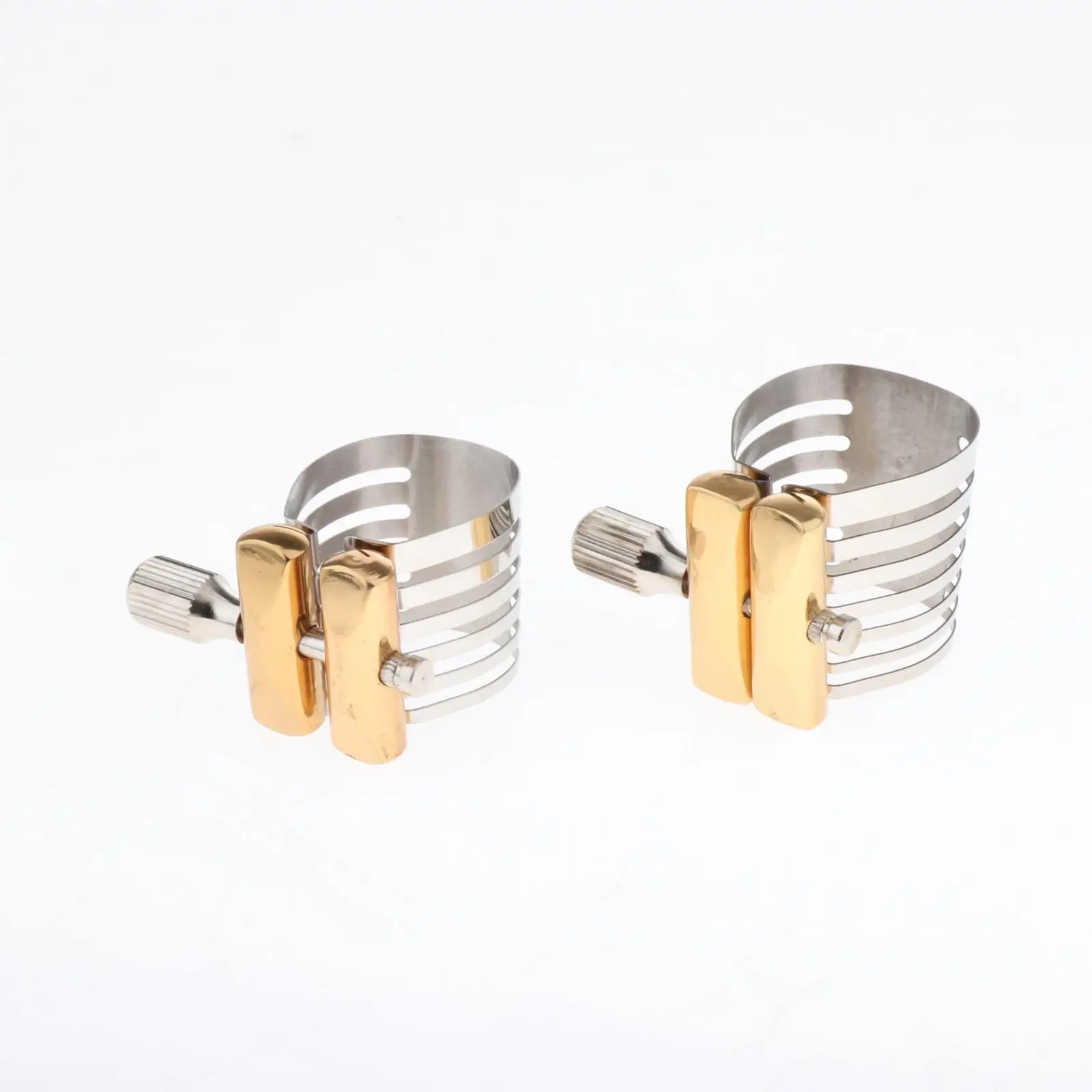 Альт/мундштук для саксофона-тенора Лигатура клип с серебряным покрытием прочный