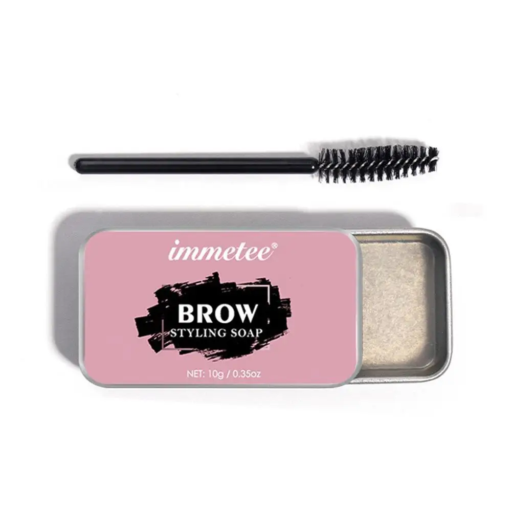 

3D Brows Makeup Balm Styling Brows Soap Kit Natural Lasting Dense Setting Eyebrow Eyebrow Cream Gel Waterproof O2P1