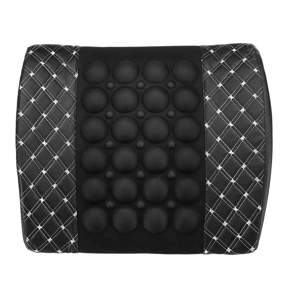 

Car Massage Lumbar Support Cushion Electric Car Neck Pillow Safety Seat Head Neck Auto Seat Back Cushion Waist Headrest Support