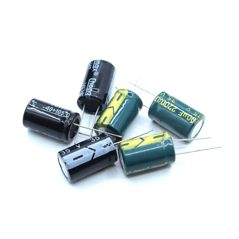 Набор высокочастотных низкочастотных алюминиевых электролитических