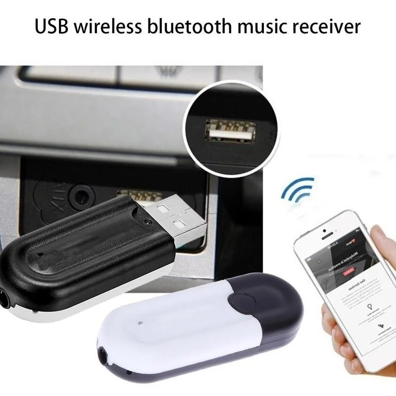 3 5 мм USB беспроводной Bluetooth 4 0 + EDR музыкальный аудио приемник передатчик мини