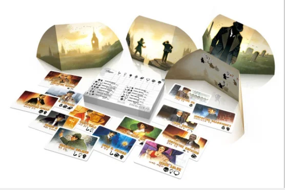 

Family gathering reasoning board game card Holmes 13 Chinese version