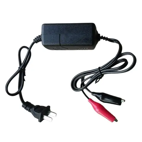 12 В, запечатанное свинцово-Кислотное перезаряжаемое Автомобильное Универсальное зарядное устройство usb для аккумуляторов, Черное и красное аккумуляторное зарядное устройство, Новинка #