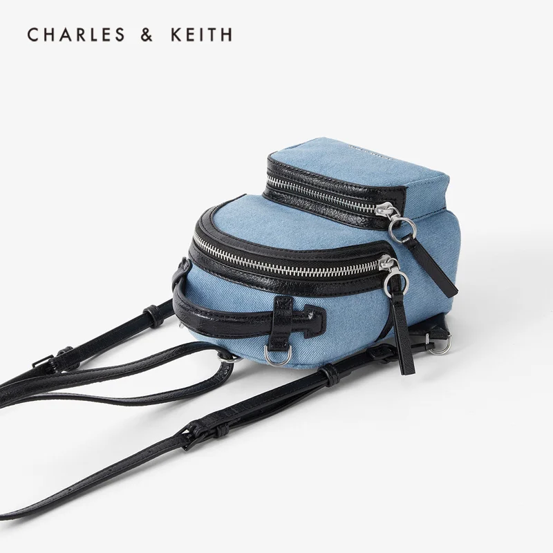 CHARLES＆KEITH Новинка на Весну и Лето2020 CK2 60150926Женская Сумка Плечо молния рюкзак