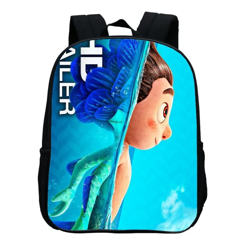 

New Disney Luca Kids Backpack Cartoon Printing School Bags for Boys Large-capacity Student Backpack Girls Gifts Mochila Infantil