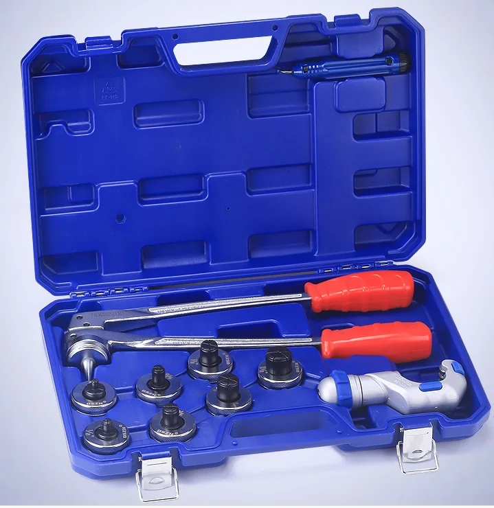 

CT-100A Медный трубчатый расширитель, стандартный ручной гидравлический стояк, кондиционер, медная трубка, РЕФРИЖЕРАТОРНЫЙ инструмент 10-28 мм