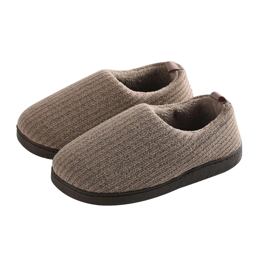 

Winter warm coral fleece cashmere slippers indoor comfortable soft bottom pregnant indoor floor casual cotton shoe