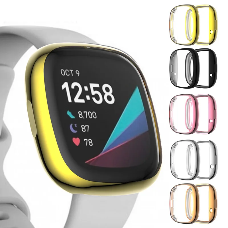

Защитный чехол из ТПУ на умные часы Fitbit Versa 3/Sense