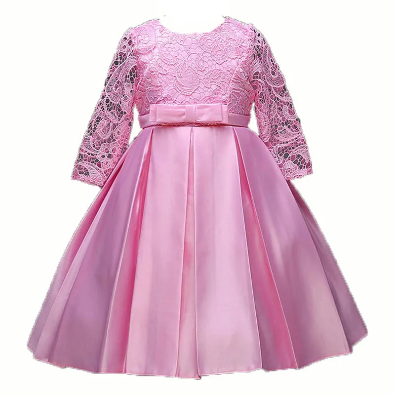 Fashion Christmas Dress Princess Flower Girl Birthday Party Baby Dance Design Clothes Child | Детская одежда и обувь