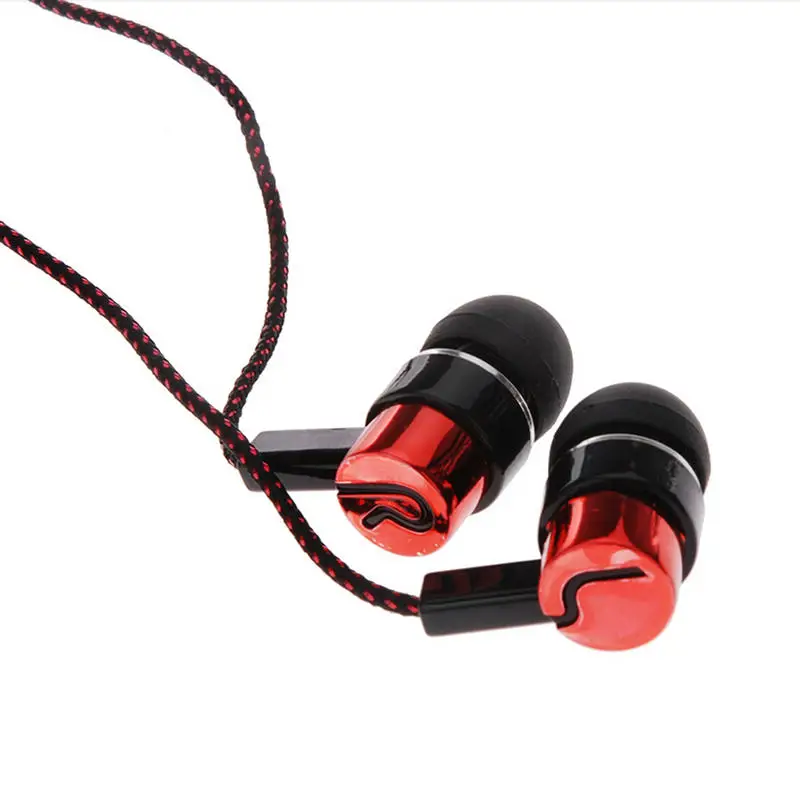 MP3 MP4 проводка сабвуфера наушники уха плетеная веревка провод тканевая наушник