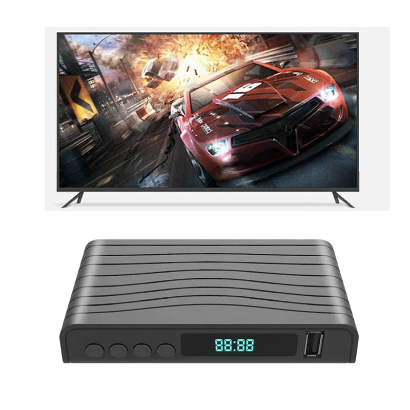 DVB-T2 HD Декодер каналов кабельного телевидения ТВ коробка цифровой приемник |