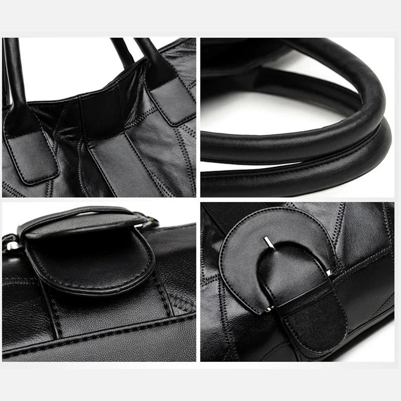 

Women Leather Luxury Handbags Big Women Bag High Quality Casual Female Messenger Bags Tote Famous Brand Shoulder Bag Lady Bolsos