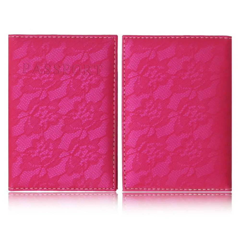 Роскошная элегантная женская Обложка для паспорта розовая Универсальная