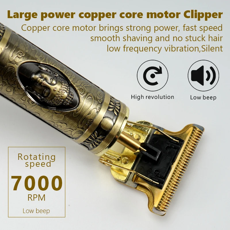 

2021 USB Electric Hair Clippers Rechargeable Shaver Beard Trimmer Professional Men Hair Cutting Machine Beard Barber Hair Cut