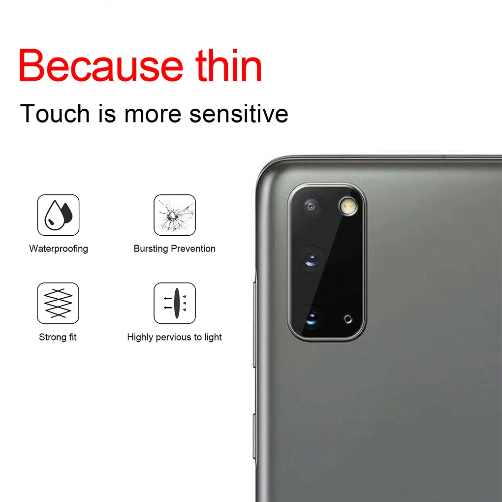 Защитная пленка из закаленного стекла для камеры Samsung S20 Ultra крышка задней линзы