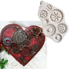 Состаренные силиконовые формы для помадки, инструменты для украшения торта, силиконовые формы, инструменты для выпечки шоколада, формы для помадки