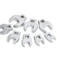 8pcs 38 inch drive crowfoot wrench set 10 22mm metric chrome plated crow foot metric or imperial keys set multitool