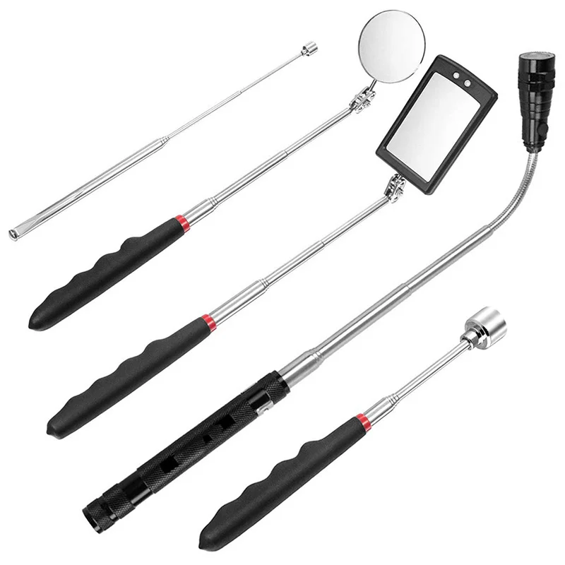 HHO-5PCS магнитный телескопический набор инструментов с 20Lb/1.5Lb палкой
