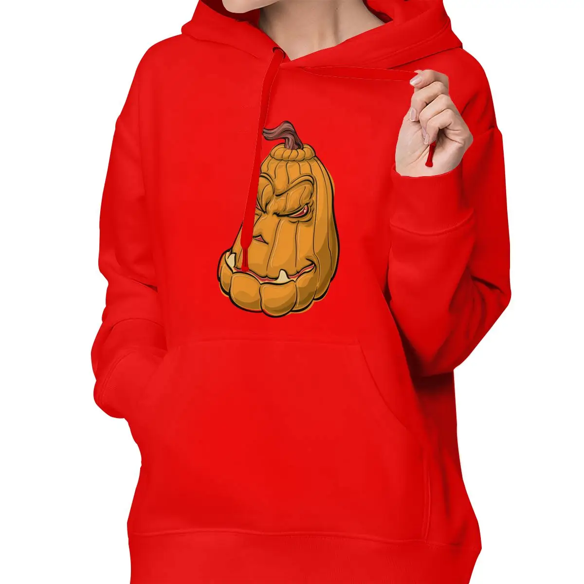 

Pumpkin Pumpkin print sweatshirt fashion pullover, pure cotton, adult long sleeves, ladies style.