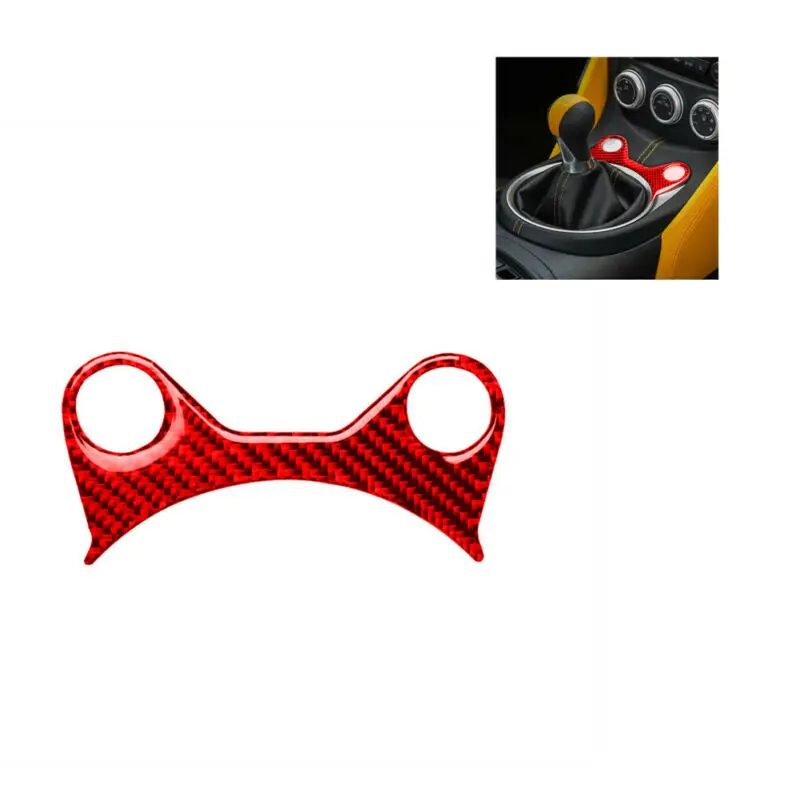 

1Pcs Carbon Fiber Stickers Front Gear Shift Panel Cover Trim Fit For Nissan 370Z 2009-2020 Helpful And So Practical