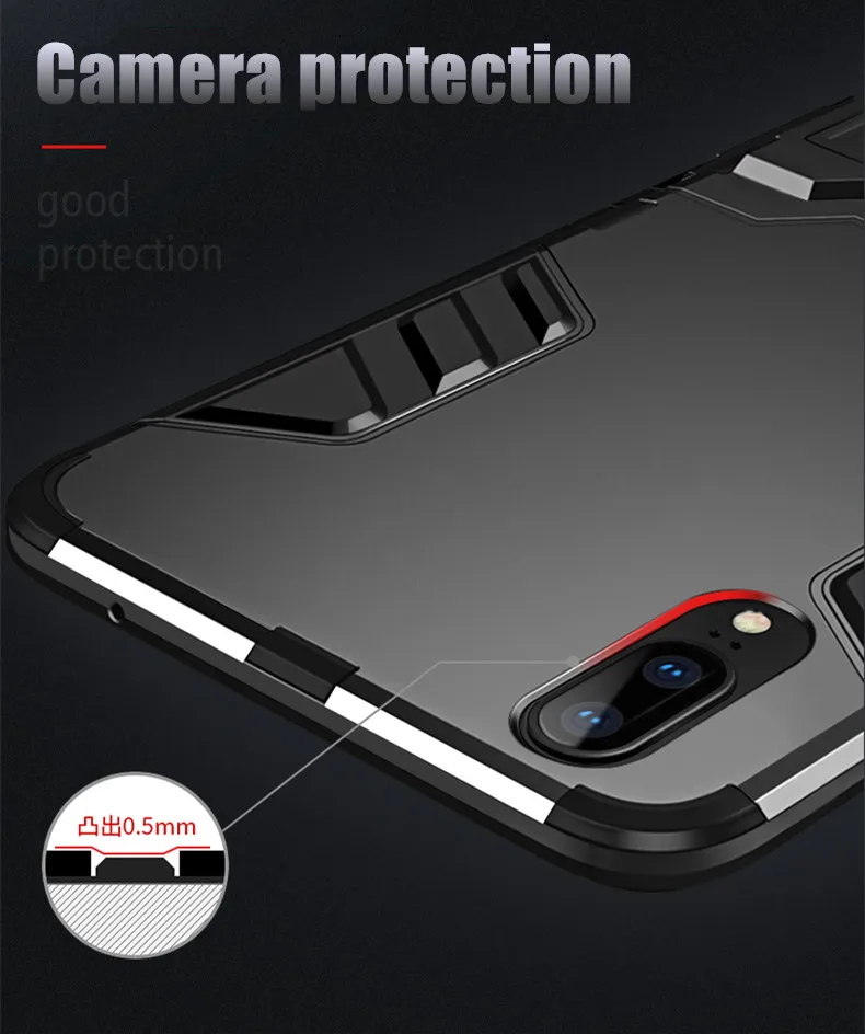 Жесткие бронированные Чехлы для LG V20 V10 V30S Plus ThinQ Q Stylus 3 Stylo 3 4 X power G4 K10 Pro Q8 Q6 Plus G6 Mini Case Stand Shell