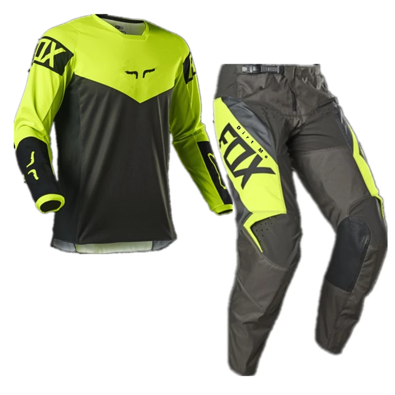 Новинка 2021 комплект из джерси и брюк для мотокросса комбинированная одежда