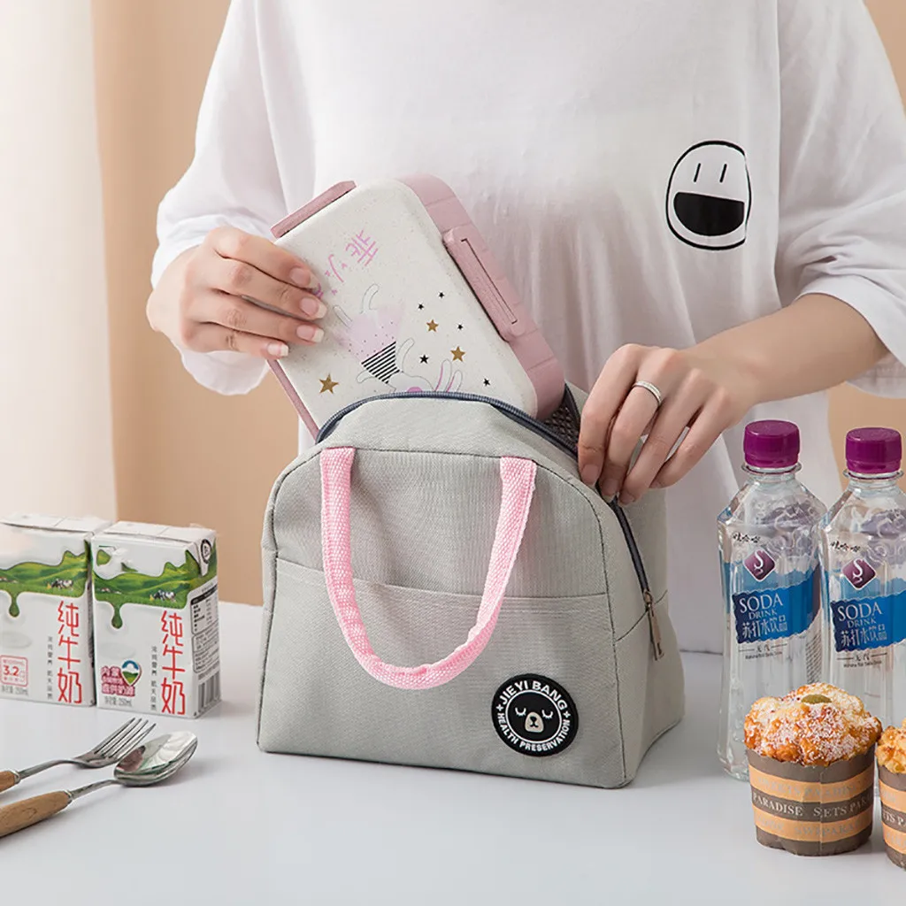 Портативная сумка для хранения детских продуктов питания изолированная