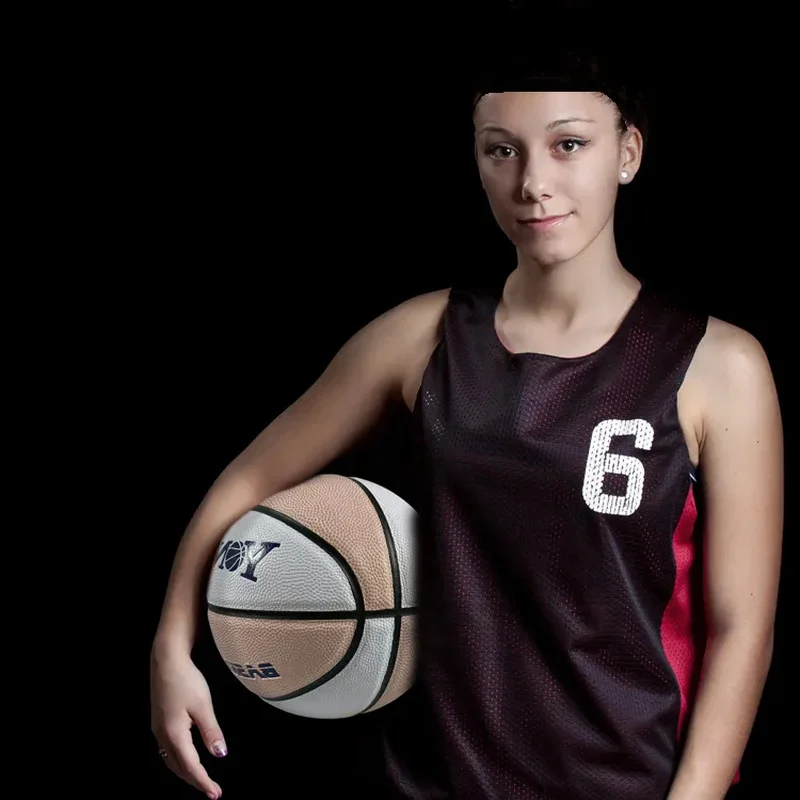 2021 баскетбольная модель износостойкая мягкая кожа синий мяч для студентов