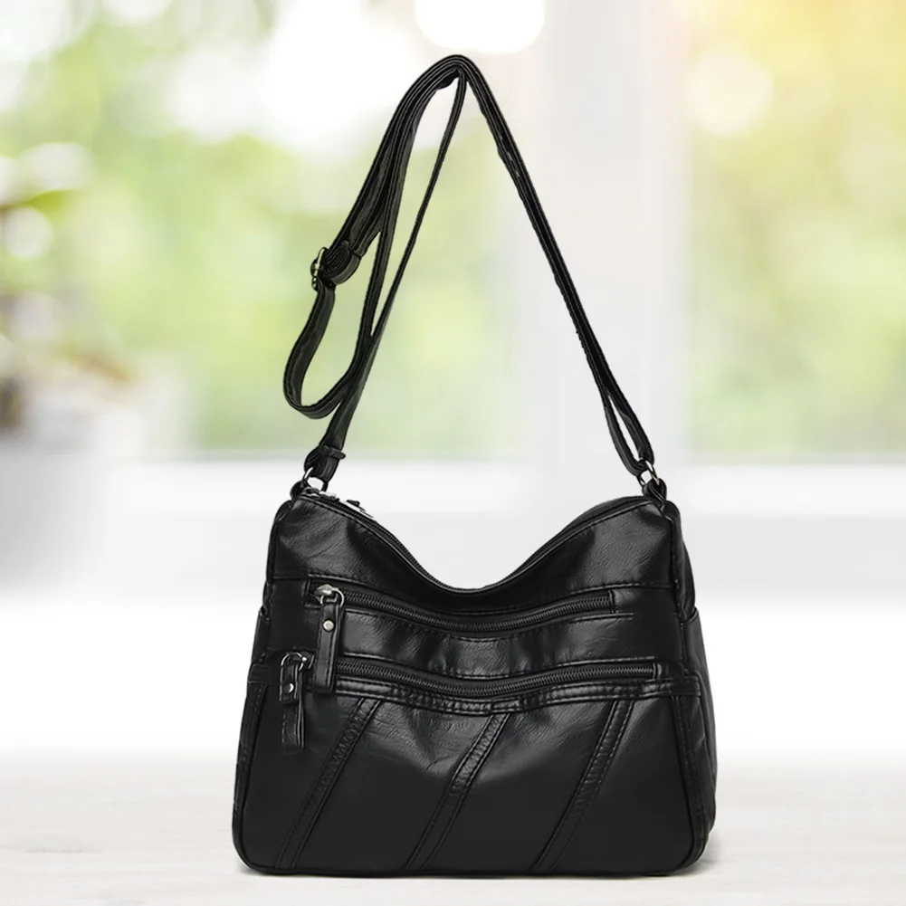 

Simply Crossbody Bags PU Leather Solid Color Simple Messenger Bag Satchel Lady Travel Small Handbags for Women 2020