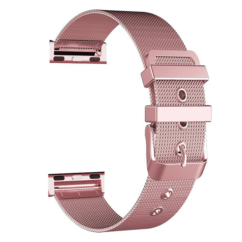 Браслет спортивный из нержавеющей стали для apple watch band 5 4 3 2 44 мм ремешок IWO 12 13 W46 W26