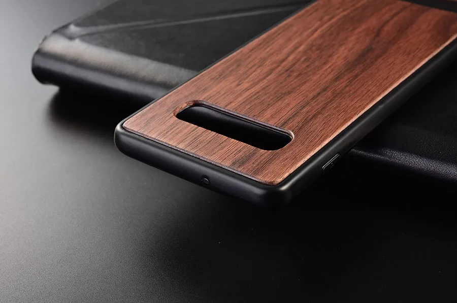 Чехол для samsung Galaxy S10 Plus тонкая деревянная задняя крышка ТПУ чехол на бампер для samsung S10 телефонные чехлы