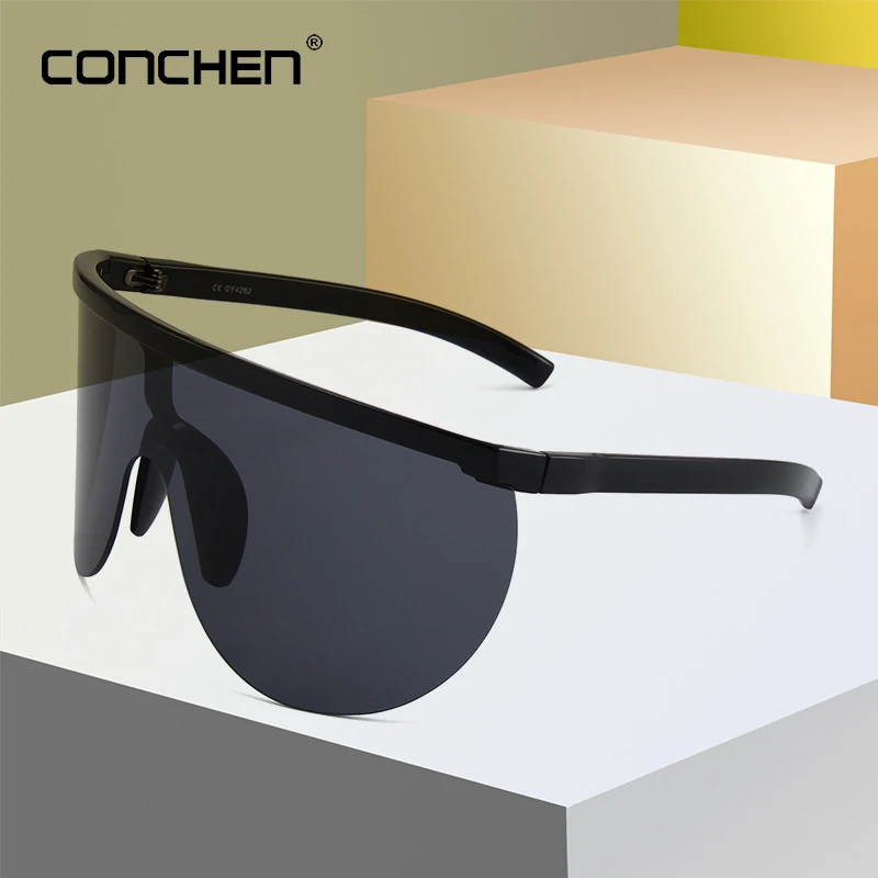 Очки солнцезащитные унисекс большого размера с защитой от ветра | Аксессуары для