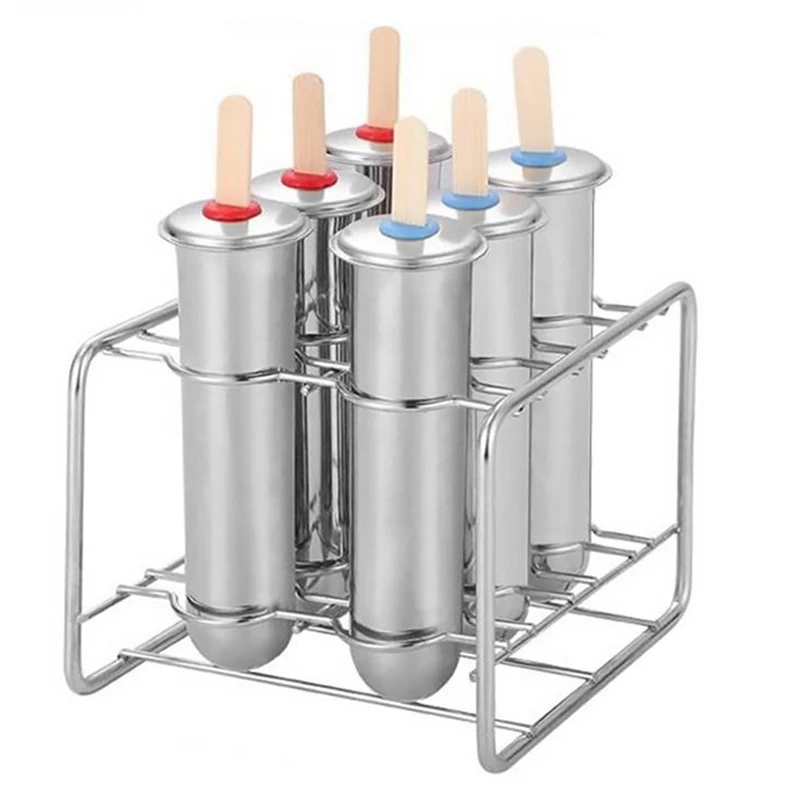 Нержавеющая сталь эскимо формы мороженое палочки щетка для дома DIY Фрукты