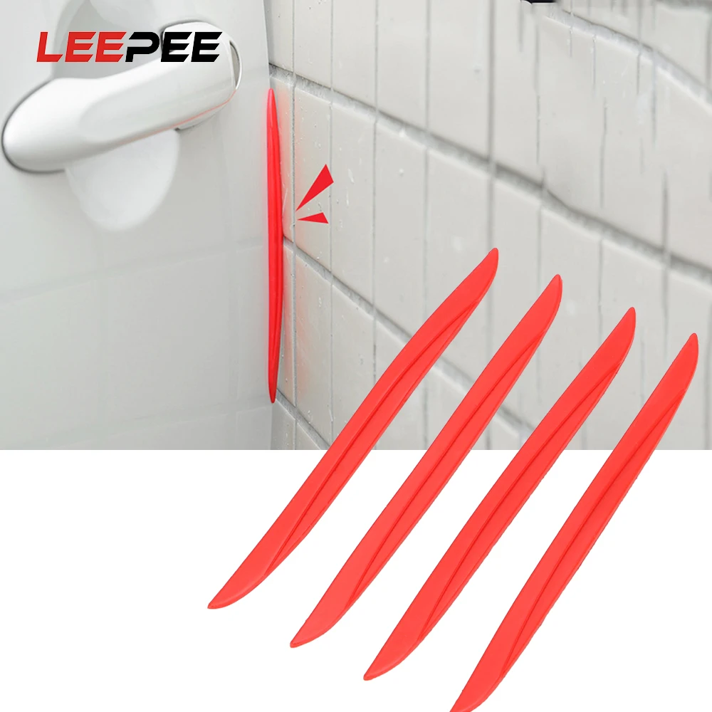 LEEPEE 4 шт./компл. Защита от царапин бампер включает защитную ленту автомобиль край