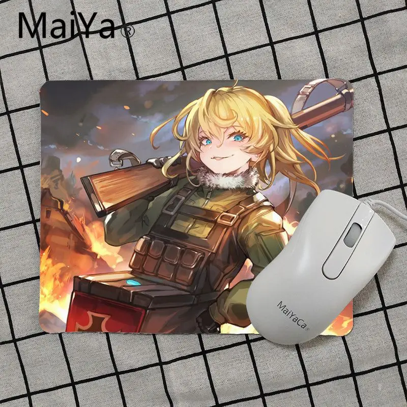 Maiya Высококачественная игровая мышь Tanya Degurechaff Youjo Senki для ноутбука коврик мыши