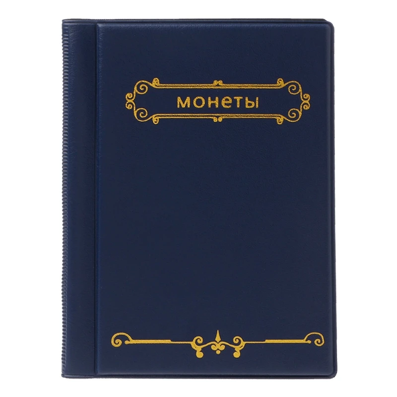 

Newest 120 Coin Stage Holder Album Collection Book Money Penny Photograph Pockets